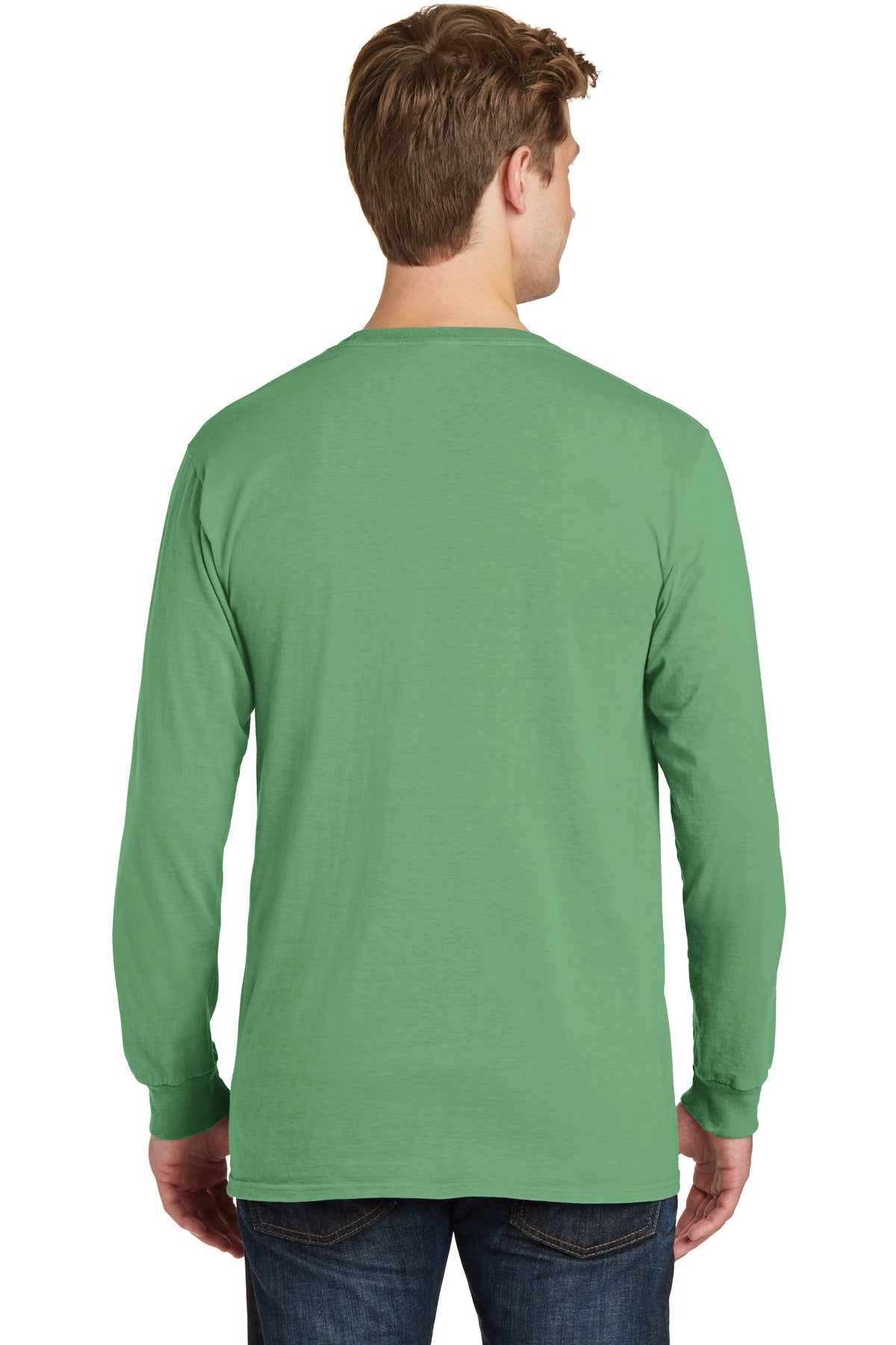 Safari Port & Co Beach Wash Garment-Dyed Long Sleeve Tee PC099LS plain