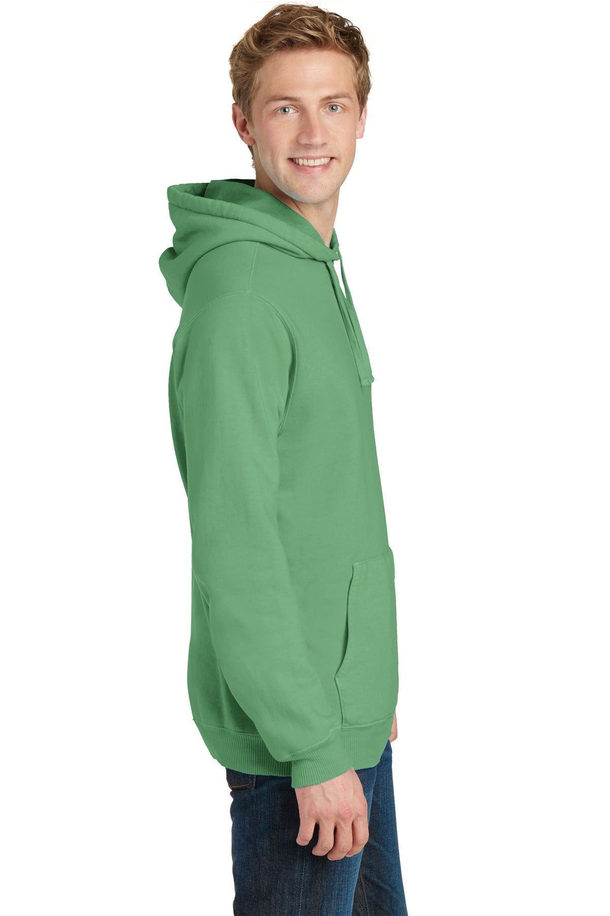 Safari Port & Co Beach Wash Garment-Dyed Pullover Hooded Sweatshirt. PC098H plain