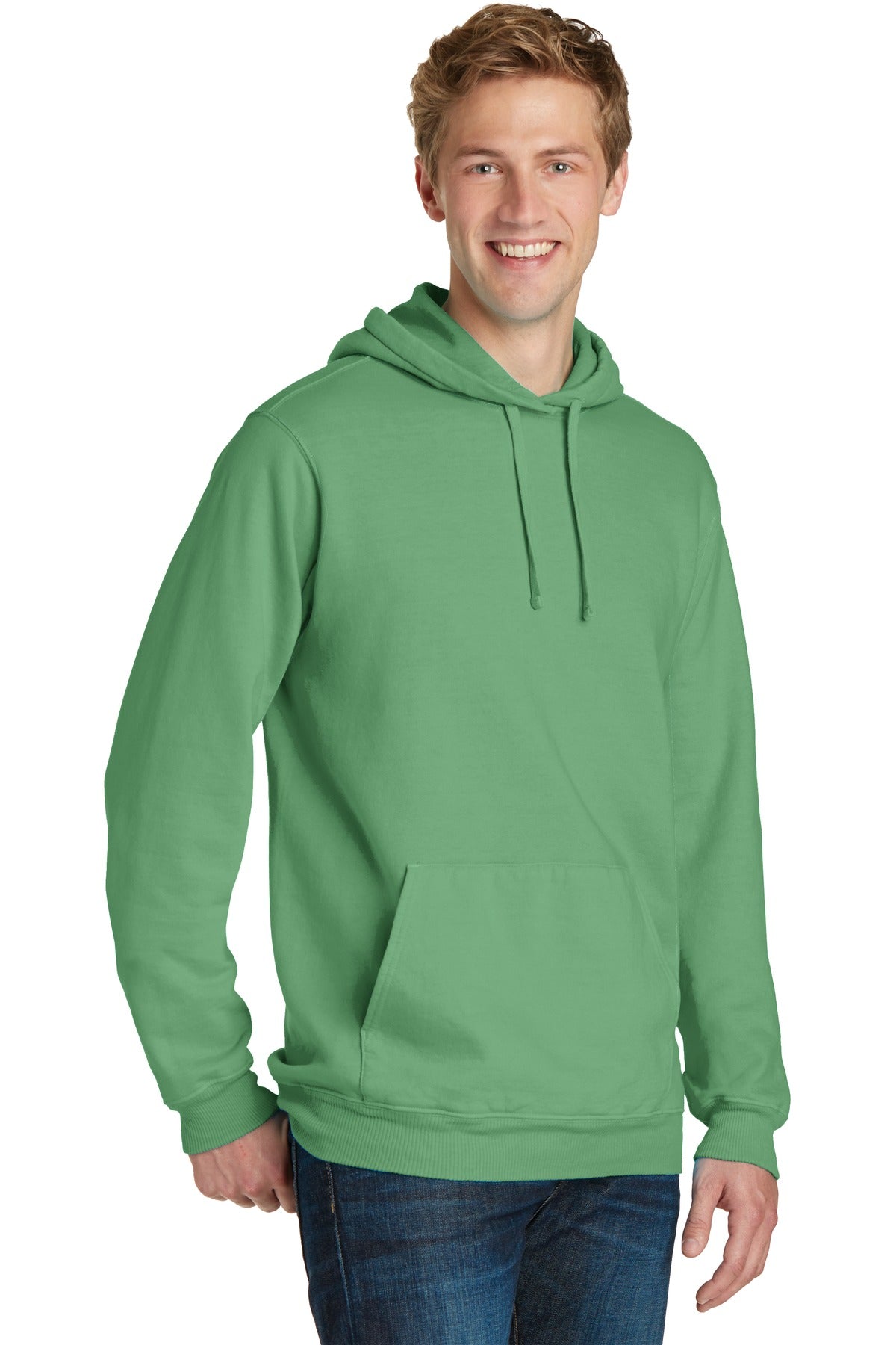 Safari Port & Co Beach Wash Garment-Dyed Pullover Hooded Sweatshirt. PC098H plain