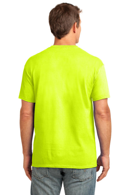 Safety Green Gildan Gildan Performance T-Shirt. 42000 plain