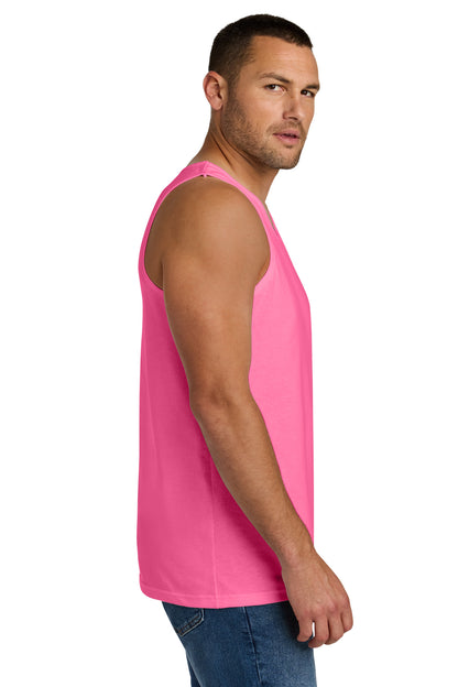 SafetyPink Gildan Heavy Cotton Tank Top. G5200 plain