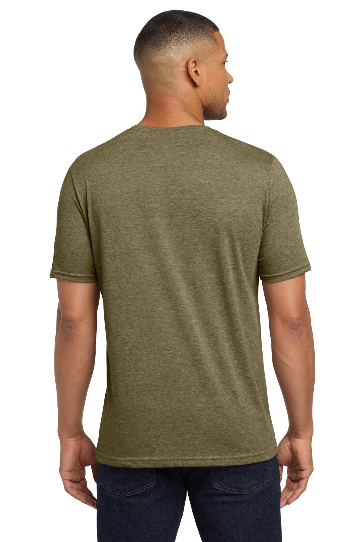 Sage Next Level Apparel Adult Poly/Cotton Tee. NL6200 plain