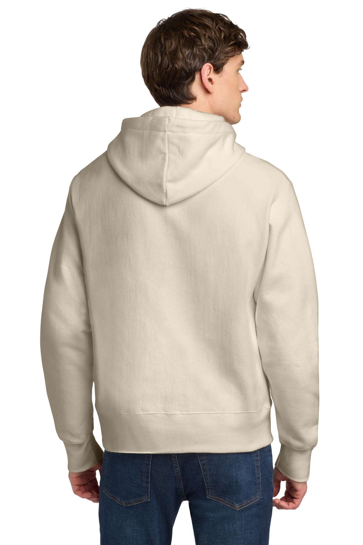 Sand Champion Reverse Weave Hooded Sweatshirt S101