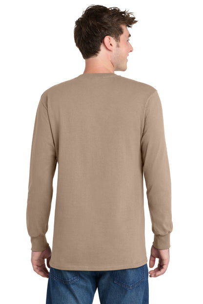 Sand Port & Co Long Sleeve Essential Tee. PC61LS plain