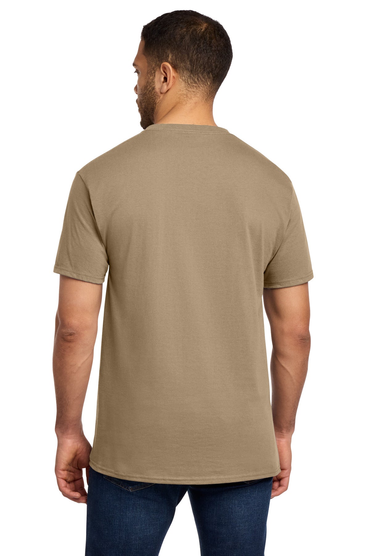 Sand Port & Co Tall Essential Pocket Tee. PC61PT plain