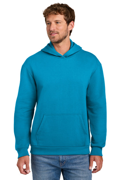 Sapphire Port & Co Easy Fleece Pullover Hooded Sweatshirt PC68H