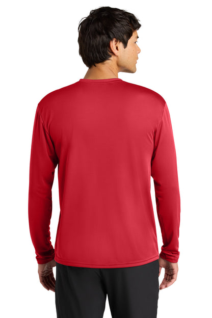 Scarlet A4 Cooling Performance Long Sleeve Tee A4N3165 plain