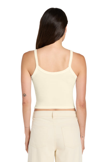 SdNatBlend BELLA+CANVAS Women's Micro Rib Spaghetti Strap Tank BC1012