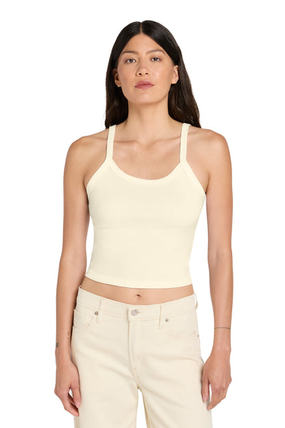 SdNatBlend BELLA+CANVAS Women's Micro Rib Spaghetti Strap Tank BC1012