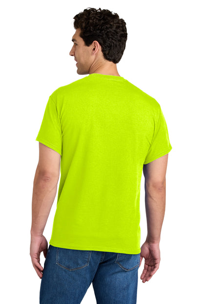 SftyGrn Gildan - DryBlend 50 Cotton/50 Poly Pocket T-Shirt. 8300 plain