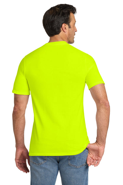SftyGrn Volunteer Knitwear All-American Pocket Tee VL100P plain
