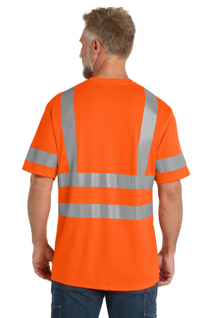 SftyOrg CornerStone ANSI 107 Class 3 Mesh Tee. CS202 plain