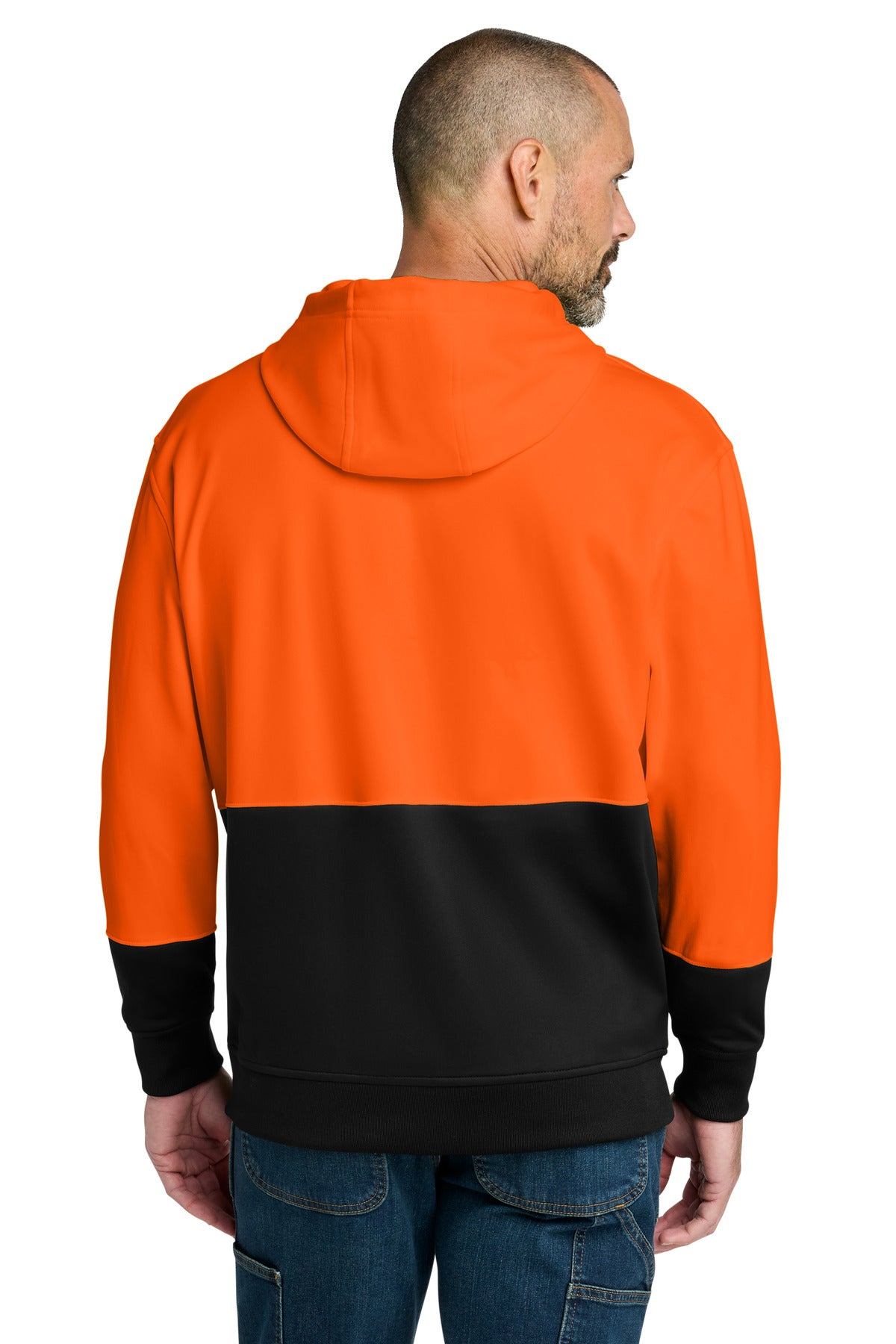 SftyOrg CornerStone Enhanced Visibility Fleece Pullover Hoodie CSF01 plain