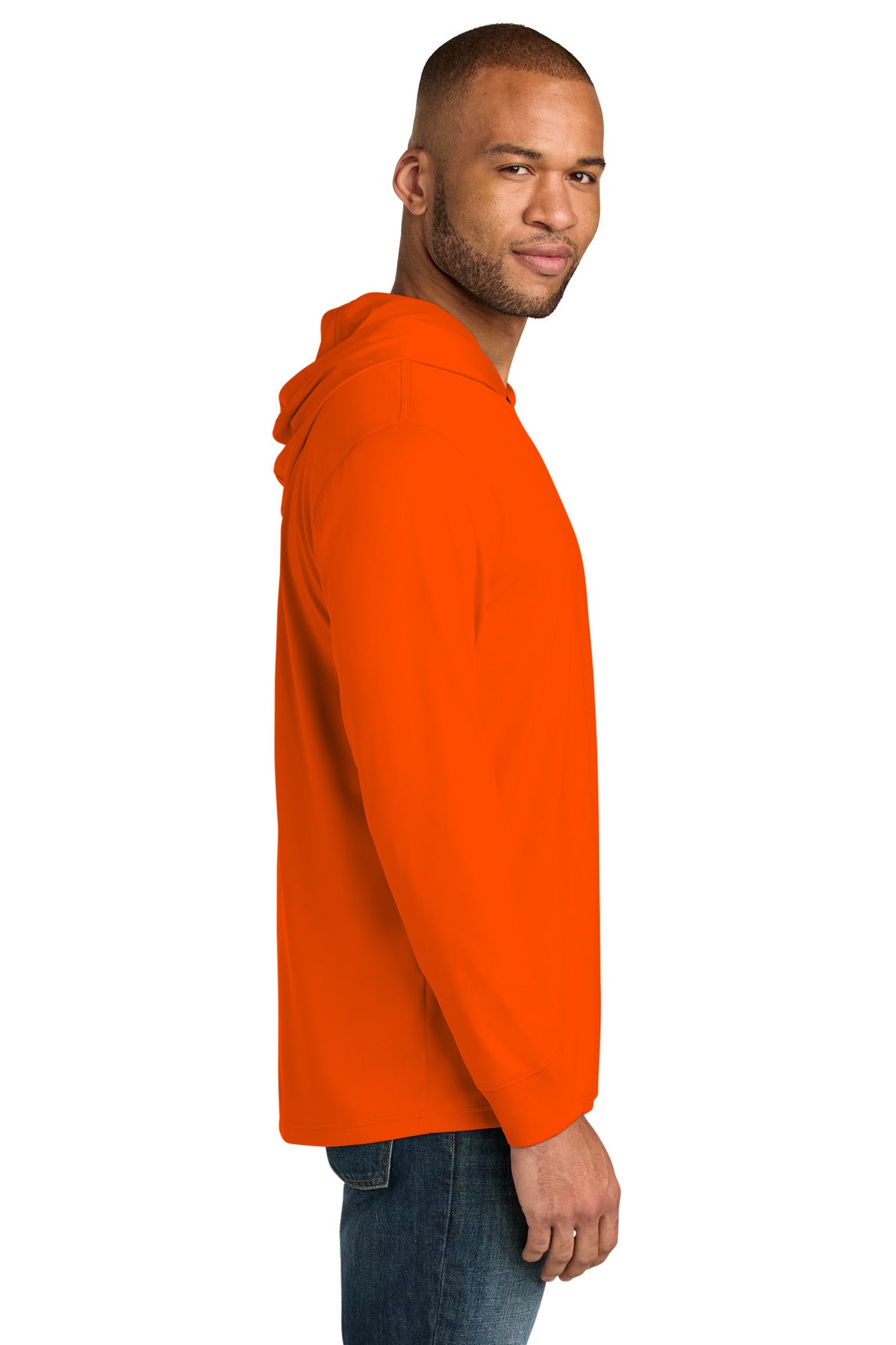 SftyOrg CornerStone Workwear Pro Long Sleeve Hooded Tee CS440LSH