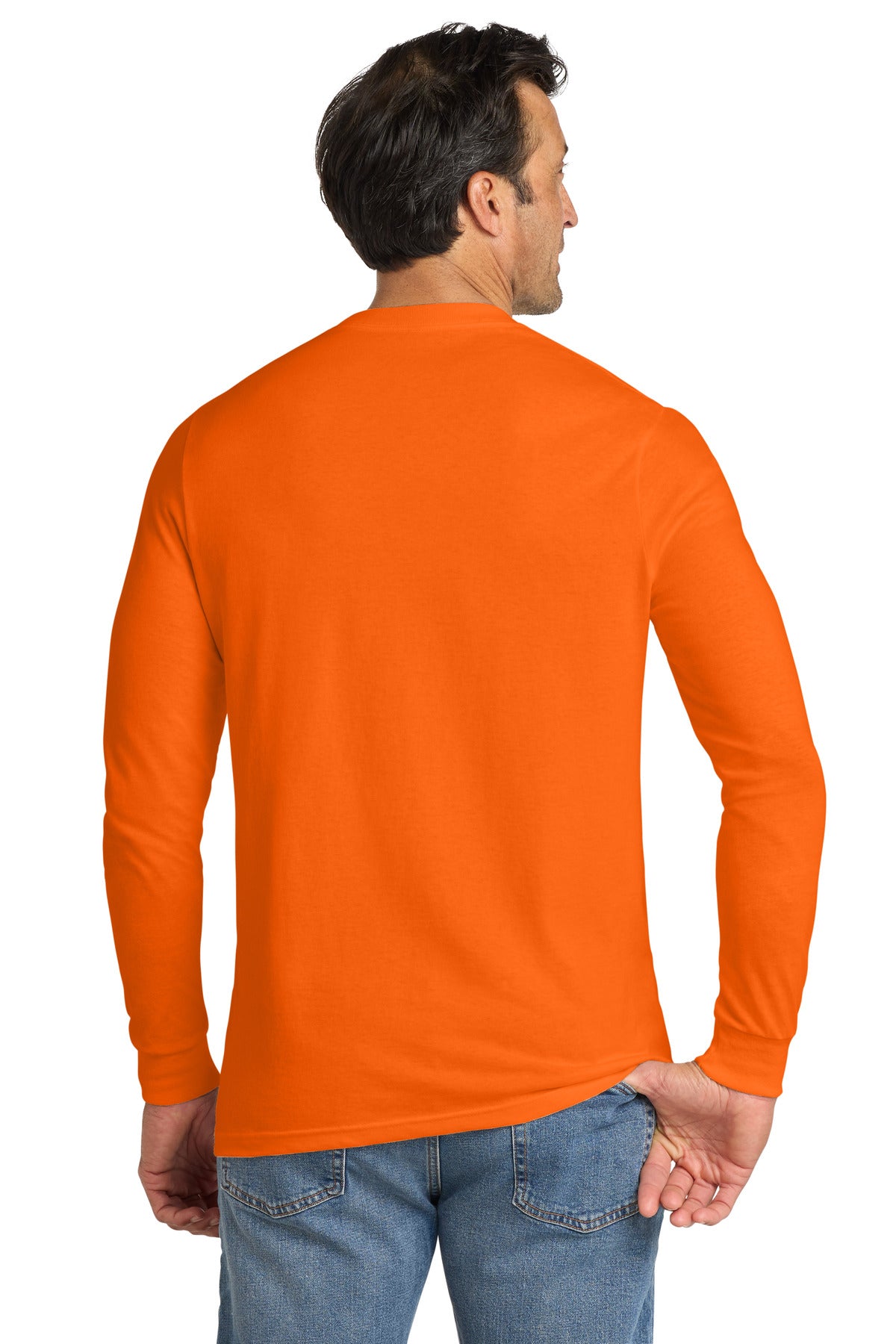 SftyOrg Volunteer Knitwear All-American Long Sleeve Tee VL100LS plain