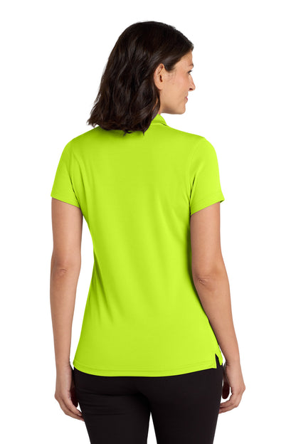 SftyYellow Port Authority Women's Dry Zone UV Micro-Mesh Polo. LK110 plain