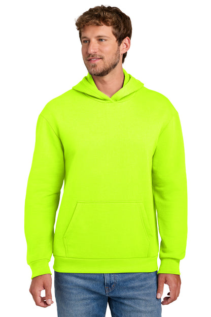 SGreen Port & Co Easy Fleece Pullover Hooded Sweatshirt PC68H
