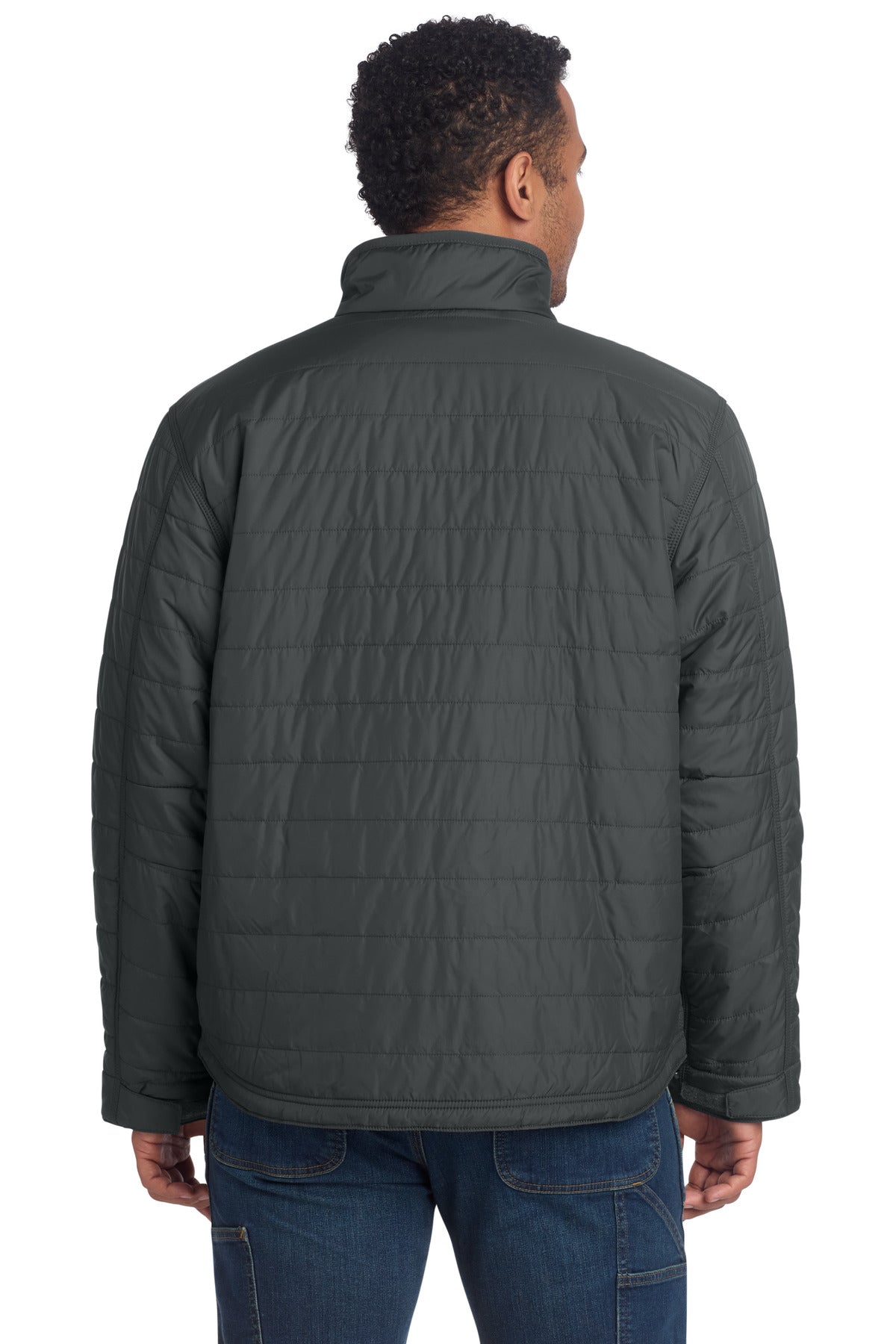 Shadow Grey Carhartt Gilliam Jacket. CT102208 plain