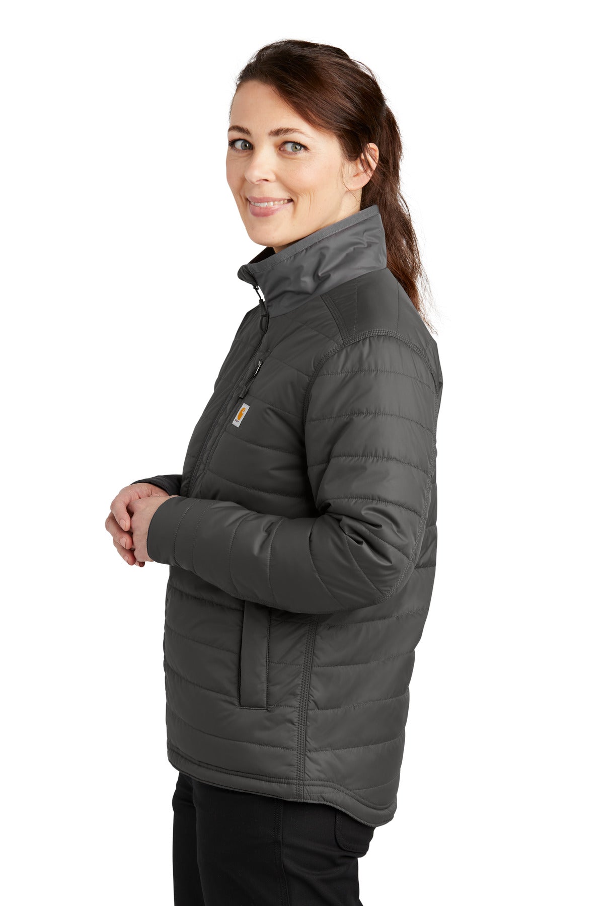 ShadowGrey Carhartt Women's Gilliam Jacket CT104314 plain