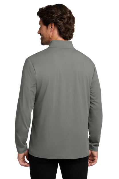 ShadowGrey Port Authority Fairway Stretch 1/4-Zip K829 plain