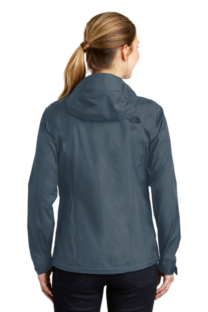 Shady Blue The North Face Women's DryVent Rain Jacket. NF0A3LH5 plain