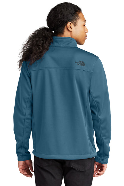 ShadyBlue The North Face Chest Logo Ridgewall Soft Shell Jacket NF0A88D5 plain
