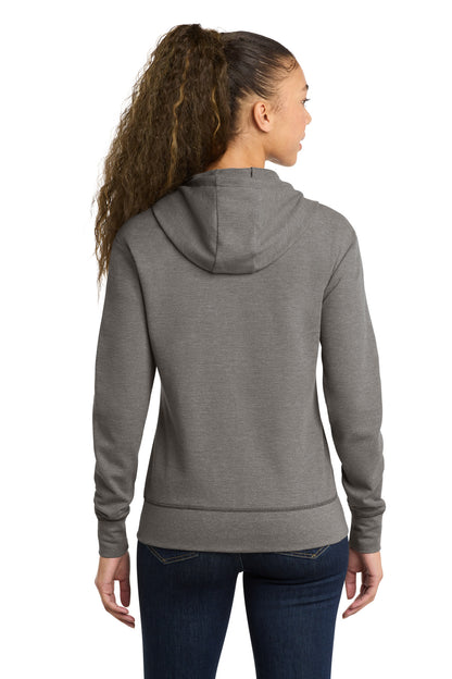 ShdGyHthr New Era Women's Thermal Full-Zip Hoodie LNEA141 plain