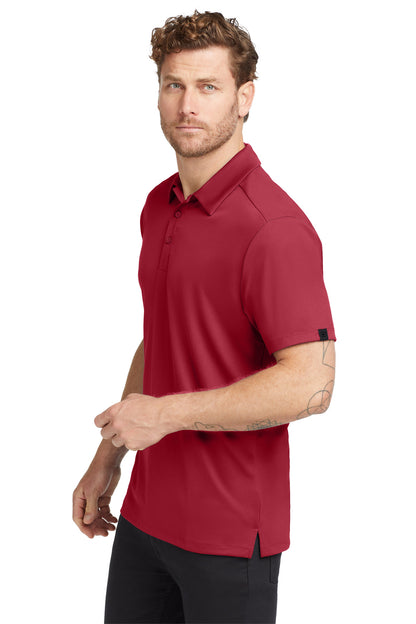 Signal Red OGIO Framework Polo. OG125 plain