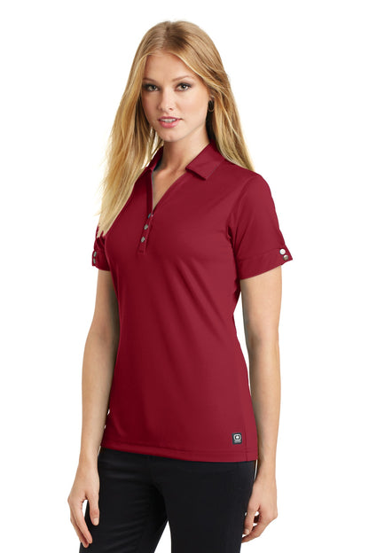 Signal Red OGIO - Glam Polo. LOG105 plain