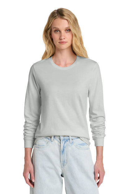 Silver BELLA+CANVAS Unisex Jersey Long Sleeve Tee. BC3501