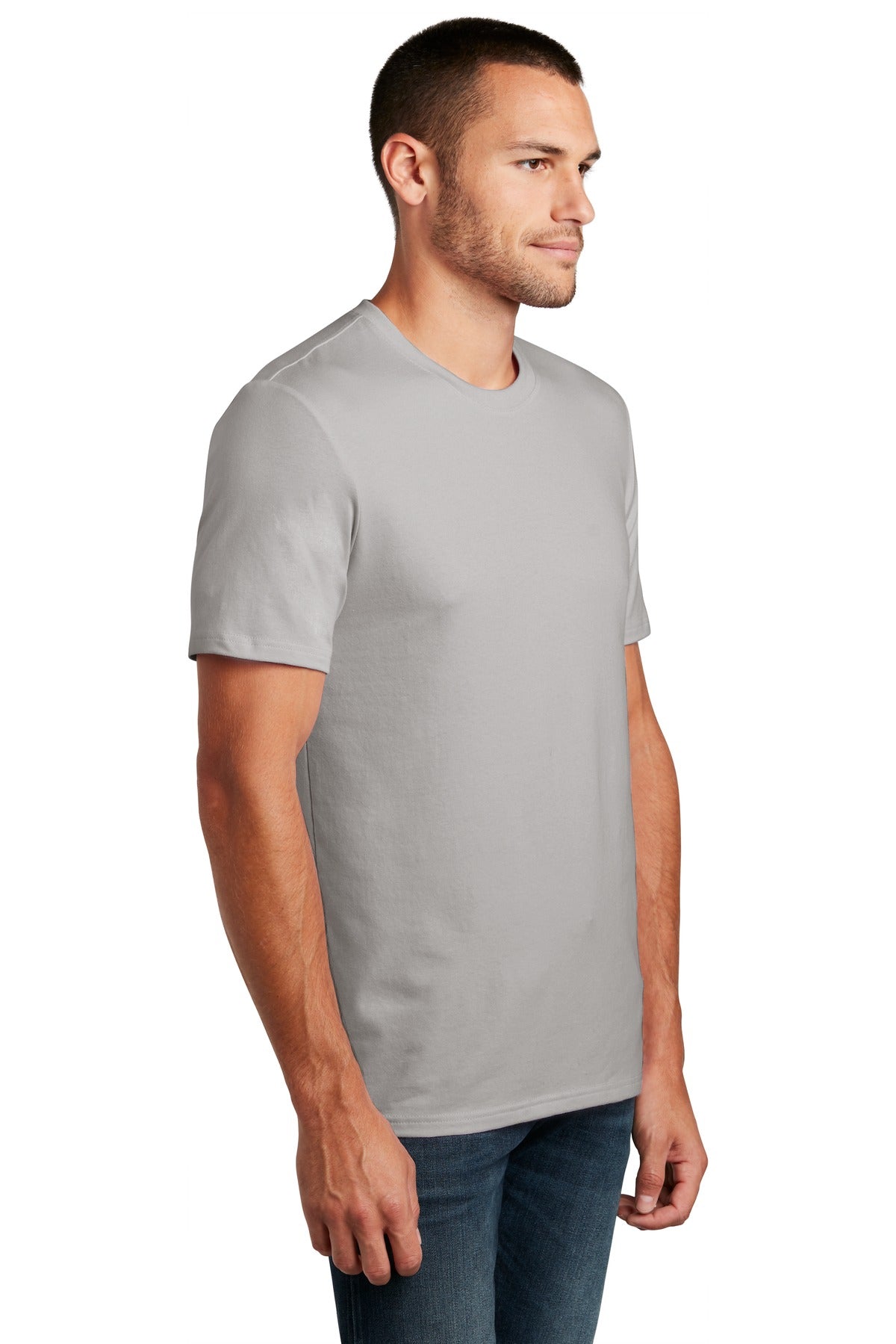 Silver Mist District Flex Tee DT7500 plain