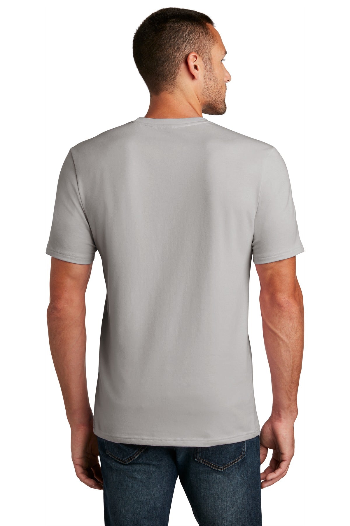 Silver Mist District Flex Tee DT7500 plain