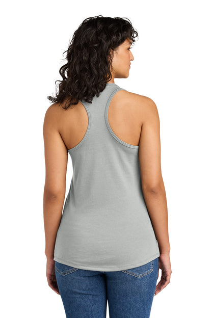 Silver Next Level Apparel Women's Ideal Racerback Tank NL1533 plain