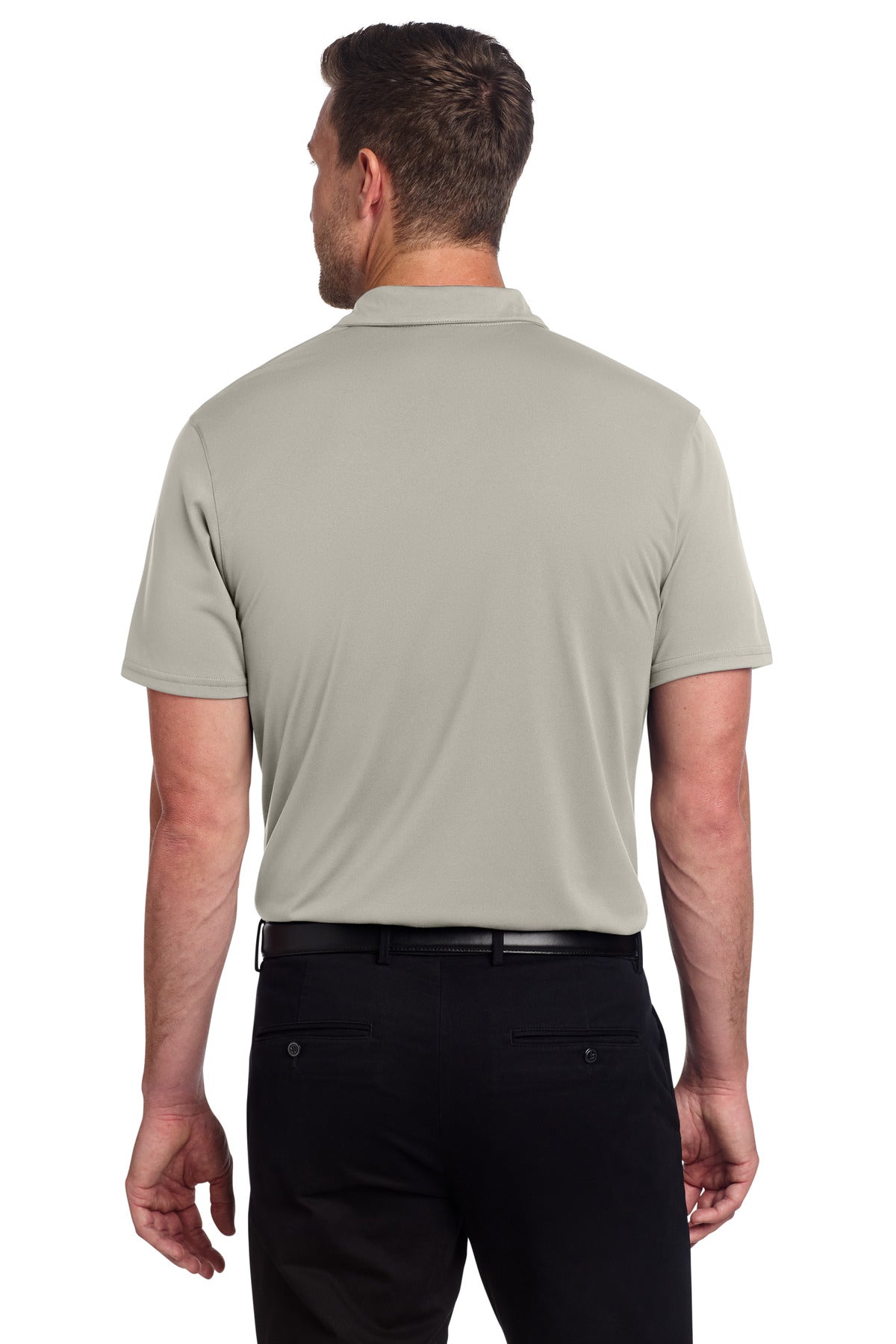 Silver Port Authority Performance Staff Polo K398 plain