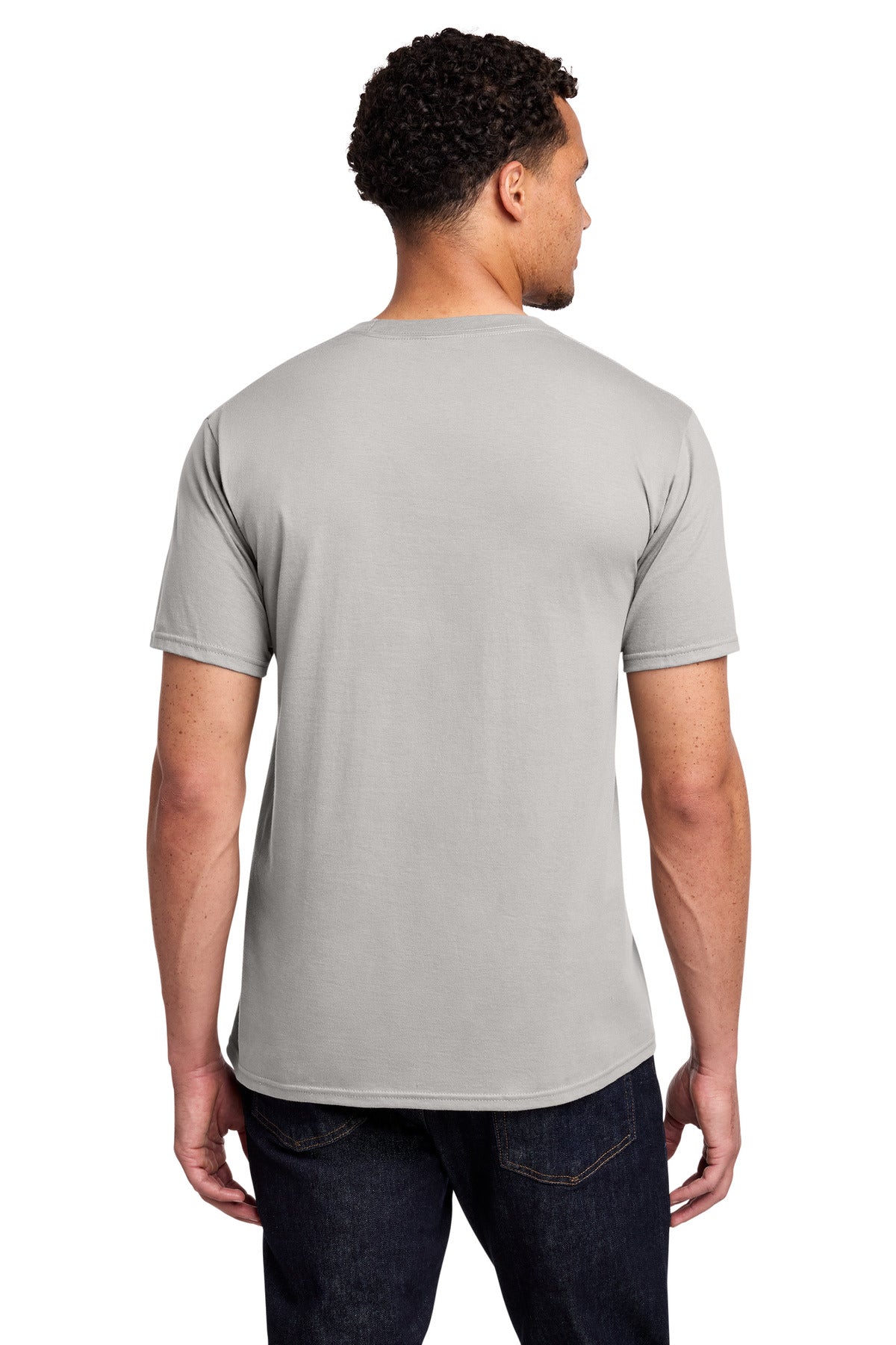 Silver Port & Co Fan Favorite Tee. PC450 plain