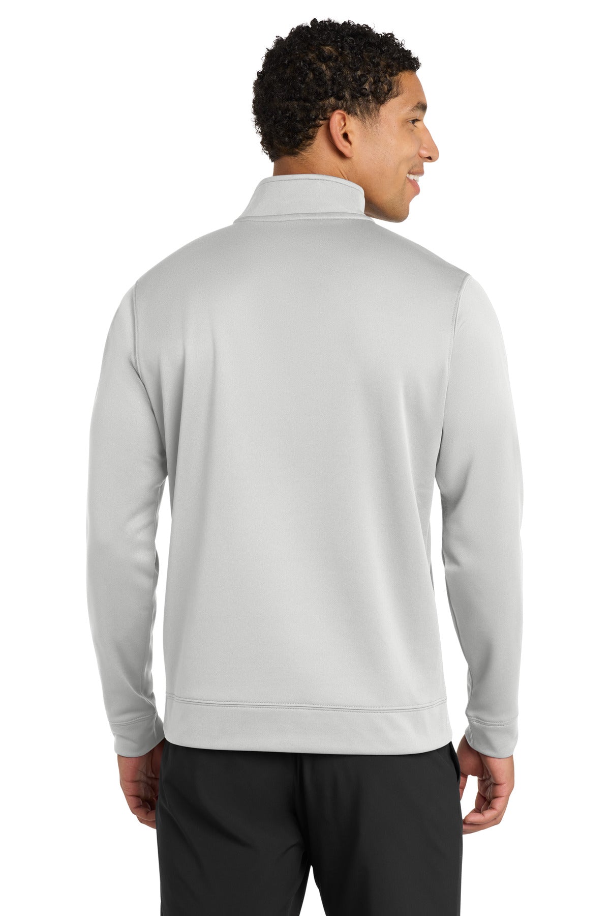 Silver Port & Co Performance Fleece 1/4-Zip Pullover Sweatshirt. PC590Q plain