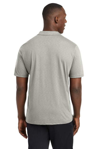 Silver Sport-Tek PosiCharge Strive Polo ST530 plain