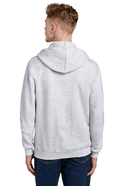 SilverGrey Champion Powerblend Full-Zip Hoodie. S800