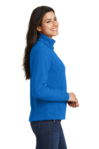 Skydiver Blue Port Authority Women's Value Fleece Jacket. L217 plain