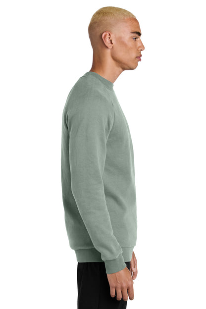 SlateGreen District Cloud Fleece Crew DT7804 plain
