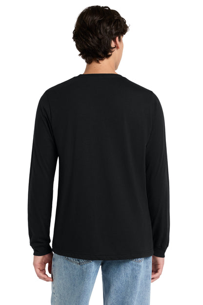 SldBlkTB BELLA+CANVAS Unisex Triblend Long Sleeve Tee BC3513 plain