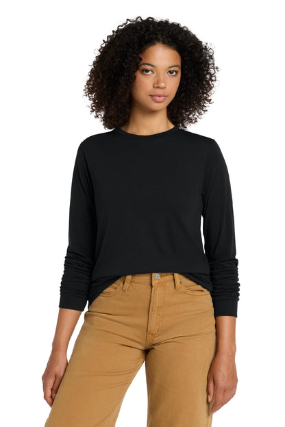 SldBlkTB BELLA+CANVAS Unisex Triblend Long Sleeve Tee BC3513