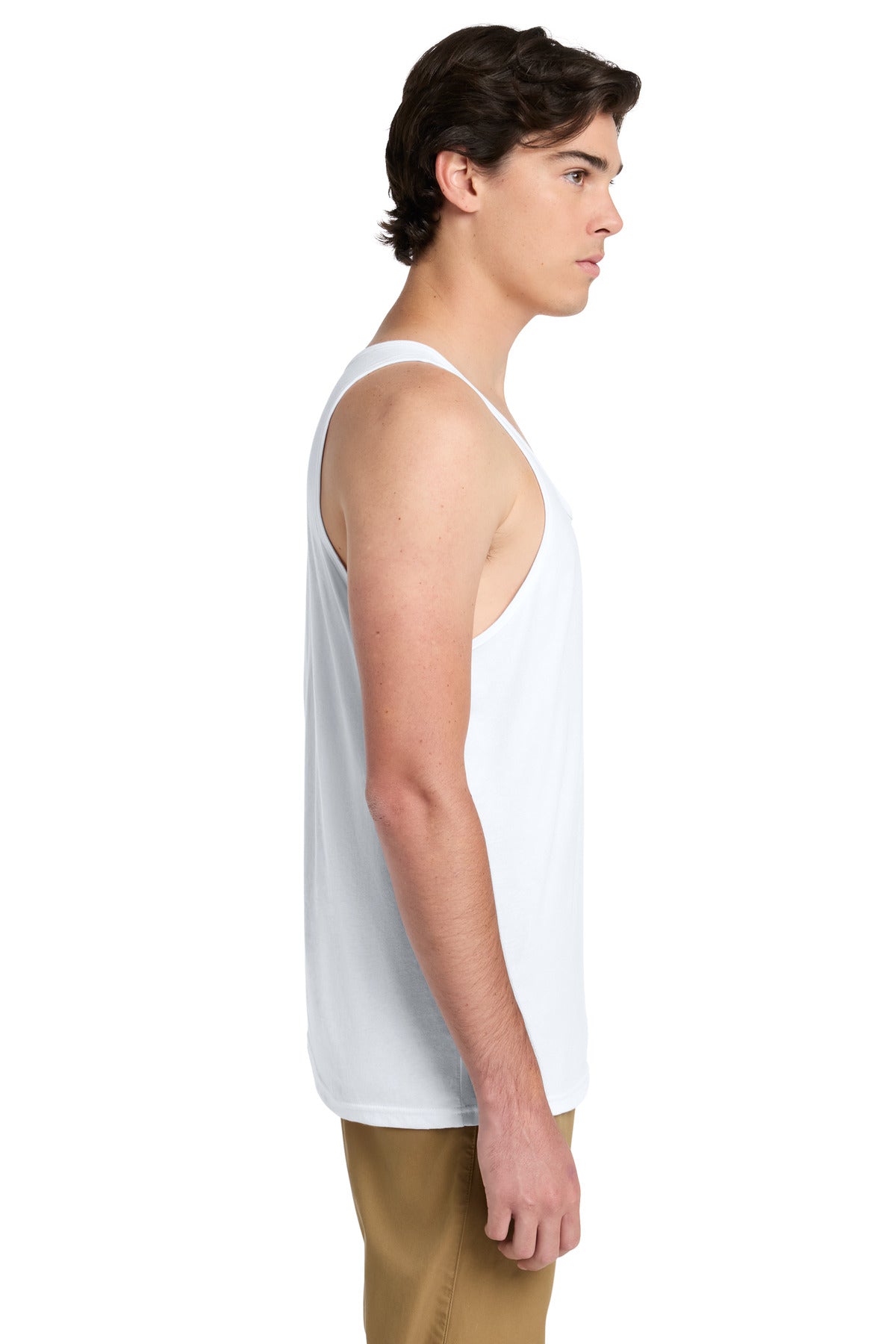 SldWhBlend BELLA+CANVAS Unisex Heather CVC Tank BC3480CVC