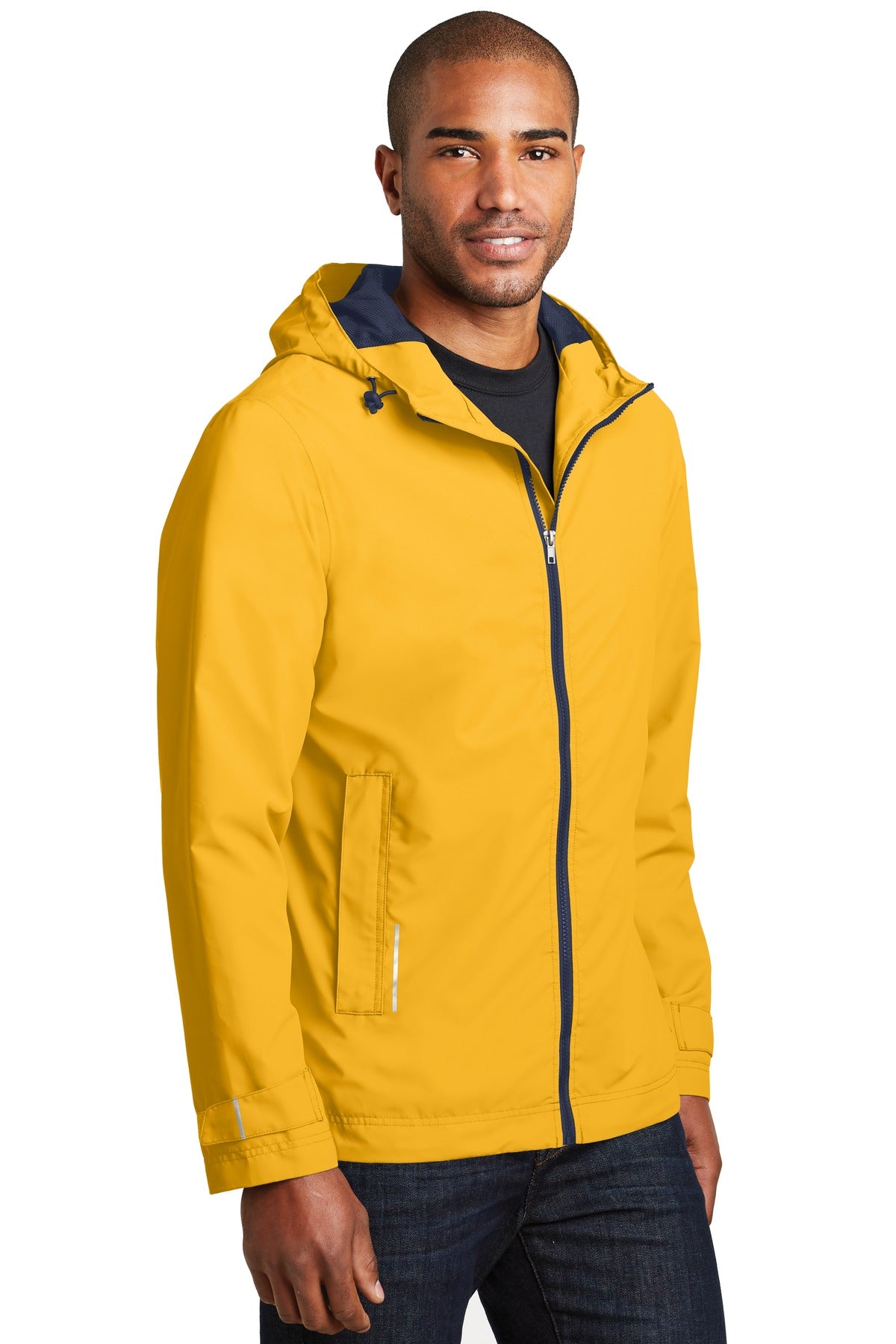 Slicker Yellow Port Authority Northwest Slicker. J7710 plain