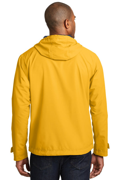 Slicker Yellow Port Authority Northwest Slicker. J7710 plain