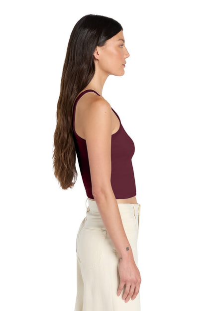 SMarnBlend BELLA+CANVAS Women's Micro Rib Spaghetti Strap Tank BC1012