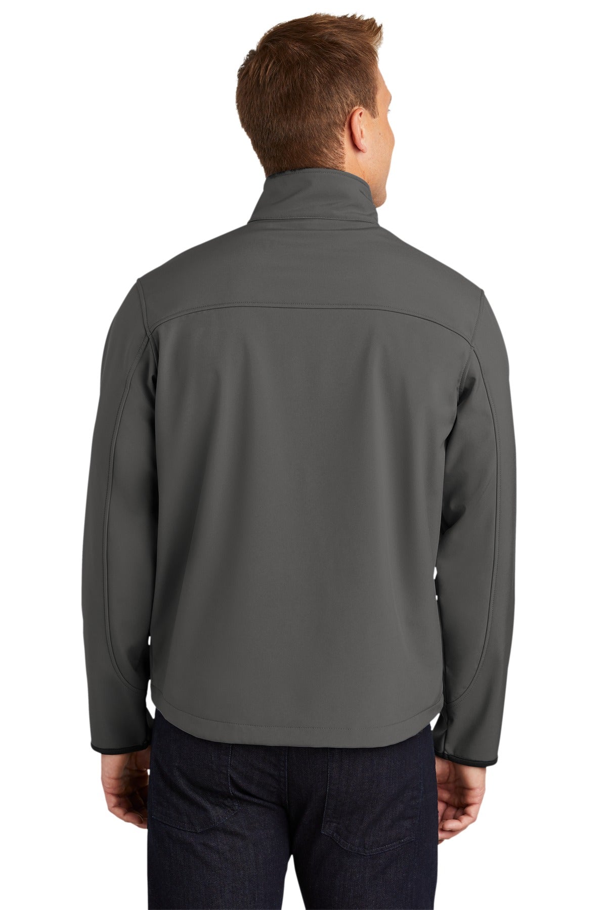 Smoke Grey/Chm Port Authority Tall Glacier Soft Shell Jacket. TLJ790 plain
