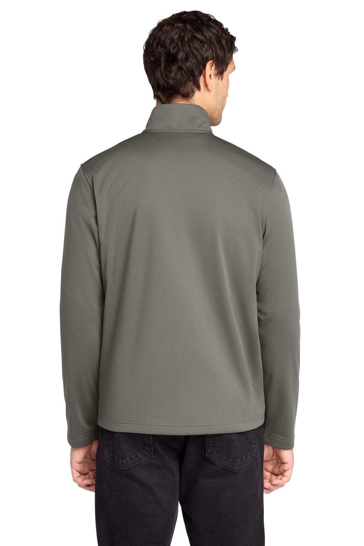 SmokeGrey Port Authority Flexshell Jacket J617 plain