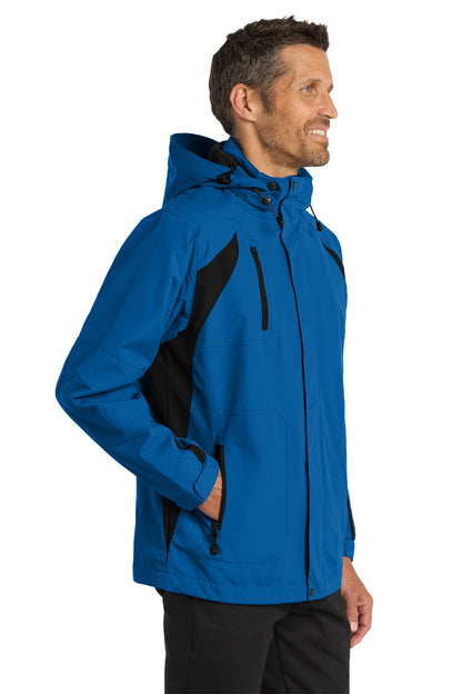 Snorkel Blu/Bk Port Authority All-Season II Jacket. J304 plain