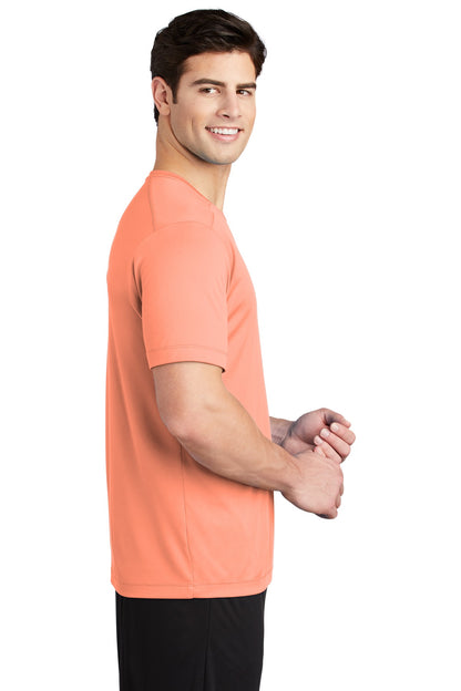 Soft Coral Sport-Tek Posi-UV Pro Tee. ST420 plain